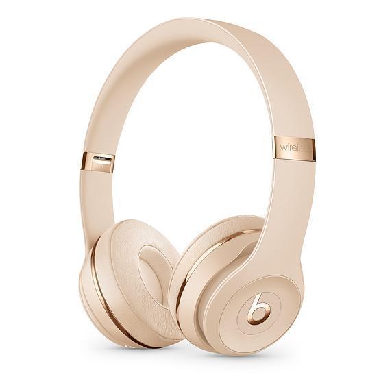 Solo Beats Wireless Headphones Satin Gold – headphonedeal