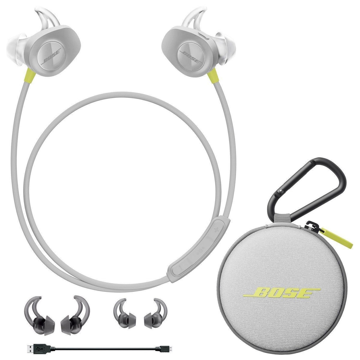 Bose SoundSport Wireless In-Ear Bluetooth Headphones NFC - Citron