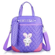 Load image into Gallery viewer, Schoolbag Children Bag Lightweight Backpack for Kids - Purple
