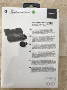 Bose | SoundSport Free Wireless Headphones Blue | Brand New