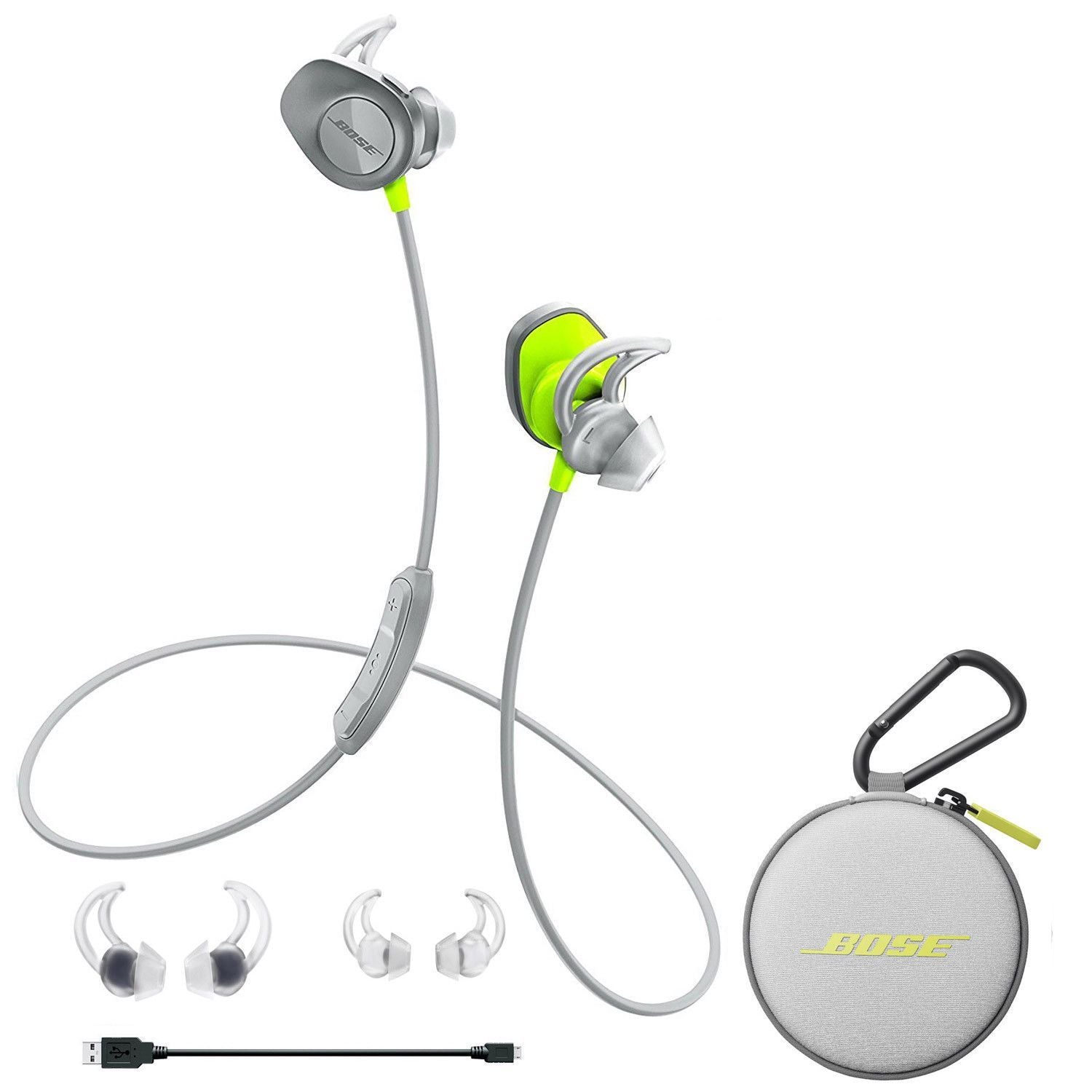 Bose SoundSport Wireless In-Ear Bluetooth Headphones NFC Citron